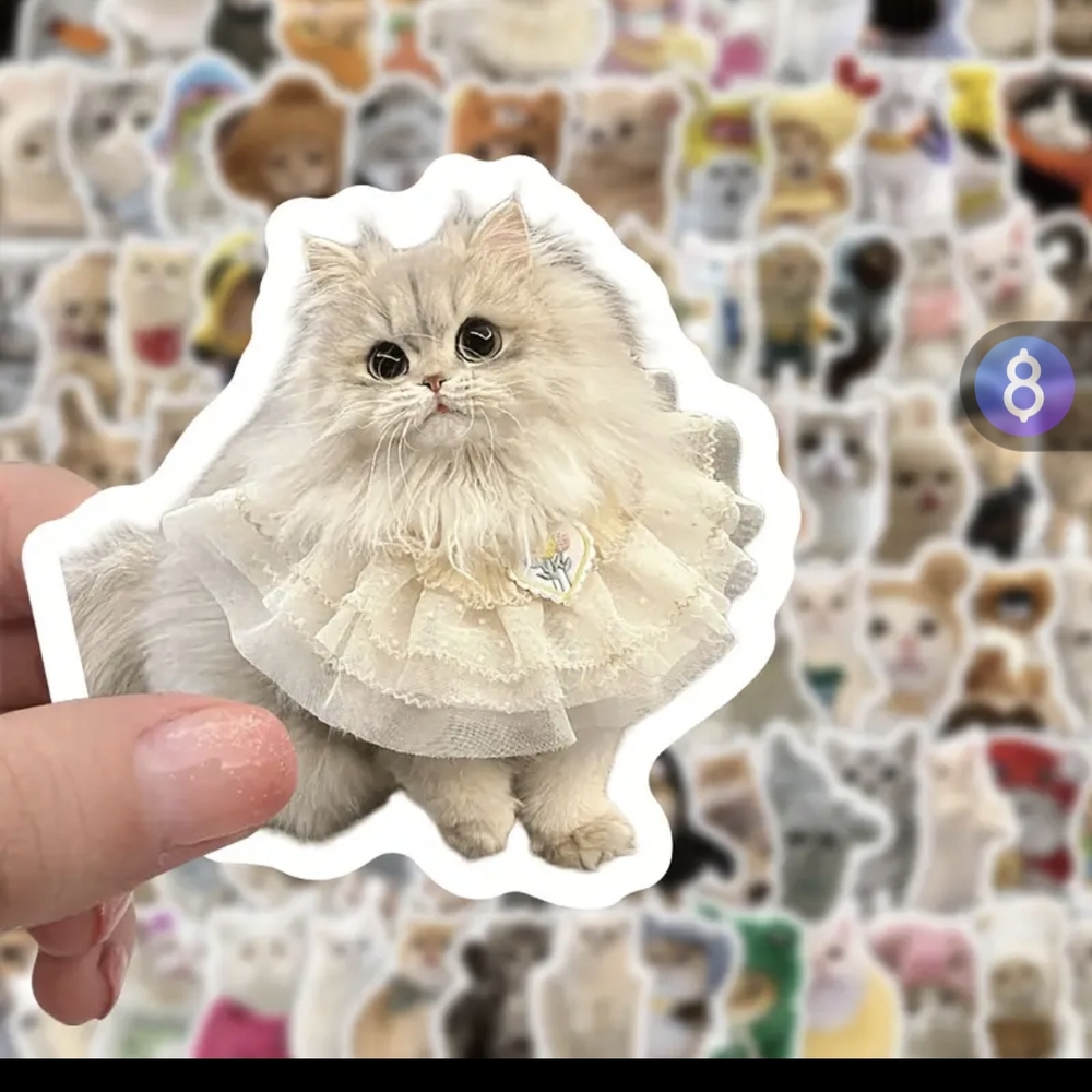 Cute Cat Sticker Pack - Picture 4 of 7